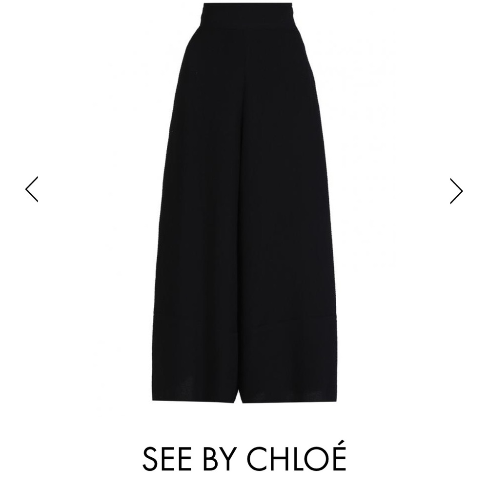 SEE by Chloe wide leg cropped pants - Picture 9 of 14